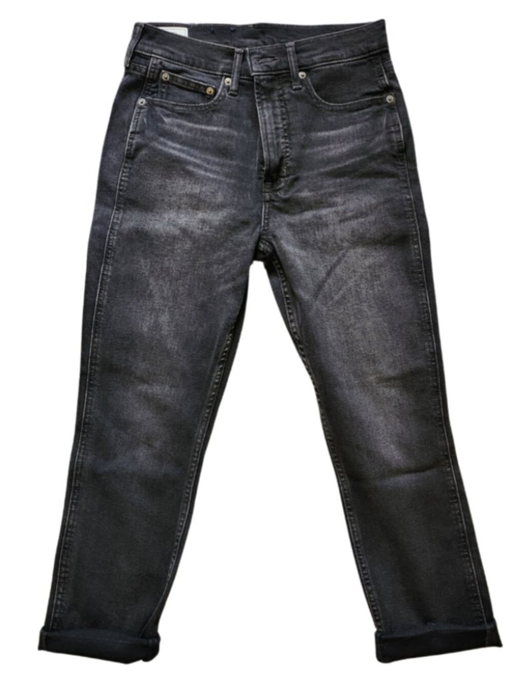 Gap Black Vintage Slim High Rise Denim Jeans Womens US Size 27